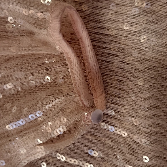 Light Pink Overlay Top - Picture 3 of 5